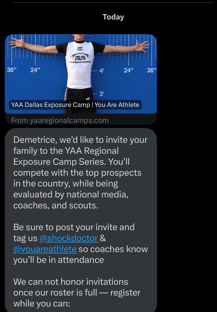 Thanks for the Invitation!