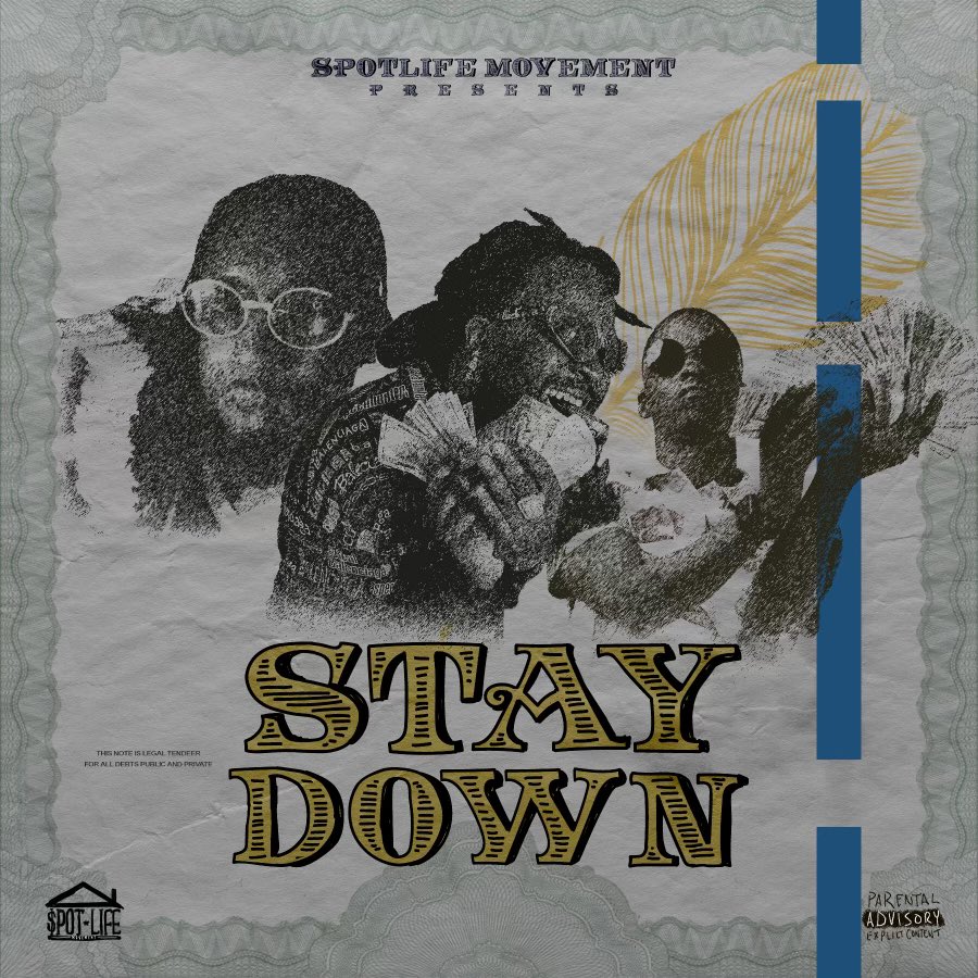 NEW MUSIC TONIGHT FROM <a href="/SpotLife_MM/">spotlifemovement</a> #STAYDOWN  🔥🔥🔥
