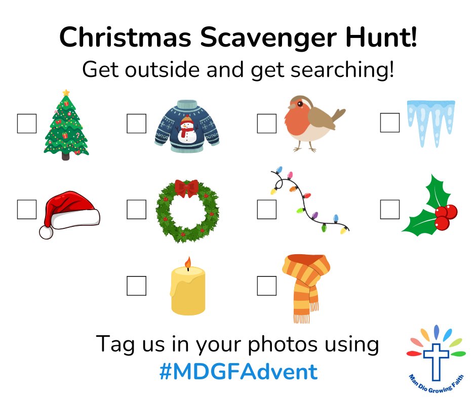 Get outside and get searching!🎄❄️
#MDGFAdvent