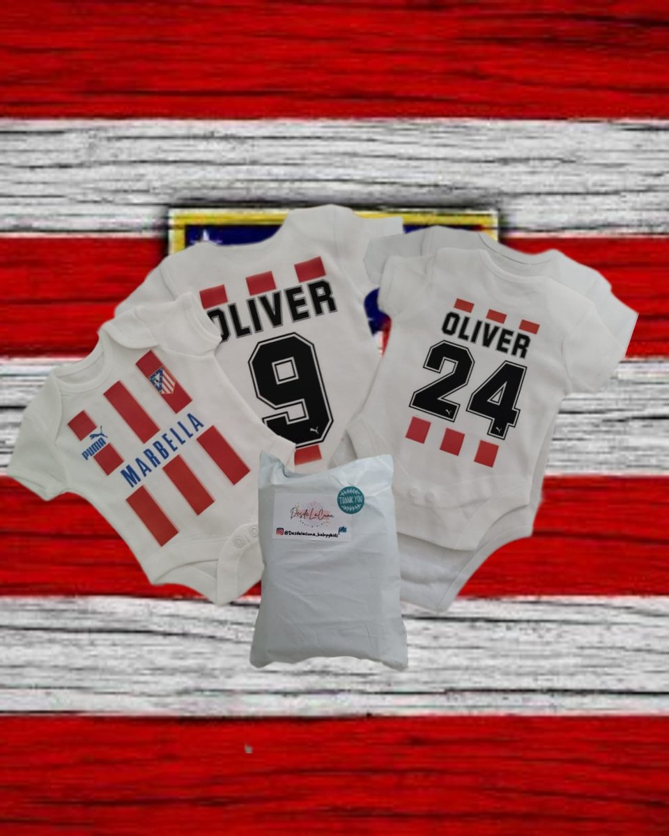 DLCcasuals's tweet photo. 🔴⚪ Y para los más peques de la casa... 🍼👶🏻

💥 BODIES RETROS PERSONALIZADOS💥

⚪+INFO MD🔴 https://t.co/HpcqcTokVn
