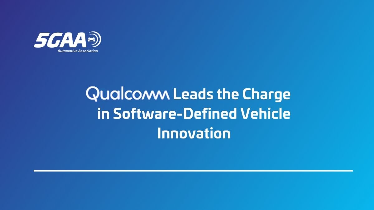 5GAA_official's tweet photo. 5GAA member @Qualcomm recently unveiled its new Snapdragon Cockpit Elite and Snapdragon Ride Elite platforms, designed to transform software-defined vehicles with advanced #AI, enhanced #safety , and powerful #Connectivity .
Read more here: https://t.co/aSTSnpGu1E
#5G #C2VX #SDV https://t.co/rOg6HFUsIG