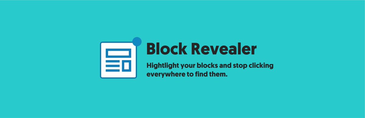 be_api's tweet image. #Plugin Vous cherchez vos blocs dans l'éditeur ? Block Revealer vous offre une vue en rayons X pour tout repérer en un clin d'œil 🔍 Testez-le ici : wordpress.org/plugins/wp-blo…
