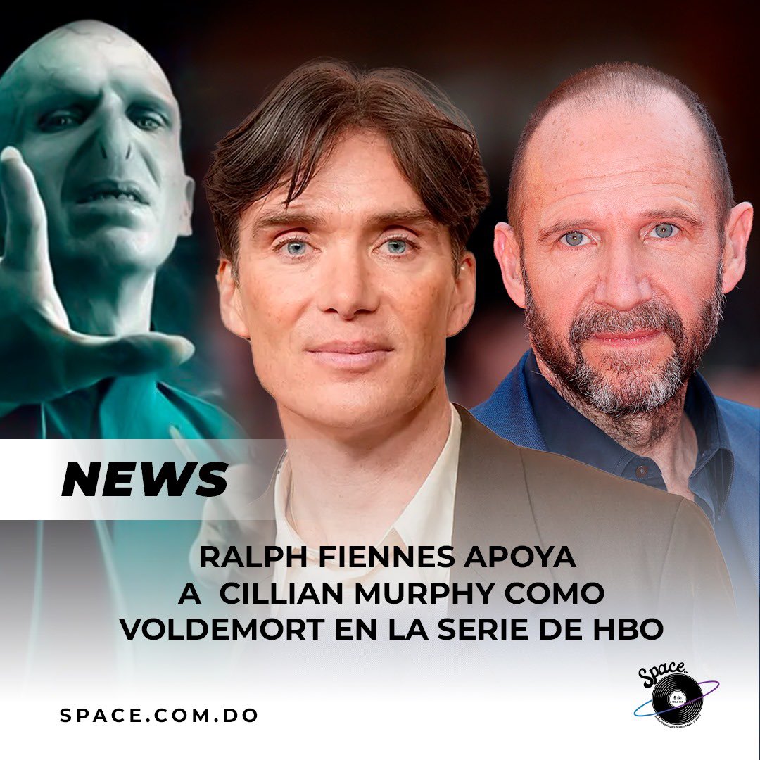 "Ralph Fiennes, el Voldemort original, da su sello de aprobación: 'Cillian Murphy sería una elección maravillosa' para el icónico villano en la próxima serie de HBO.

#spacenews #space1033fm #rccmedia