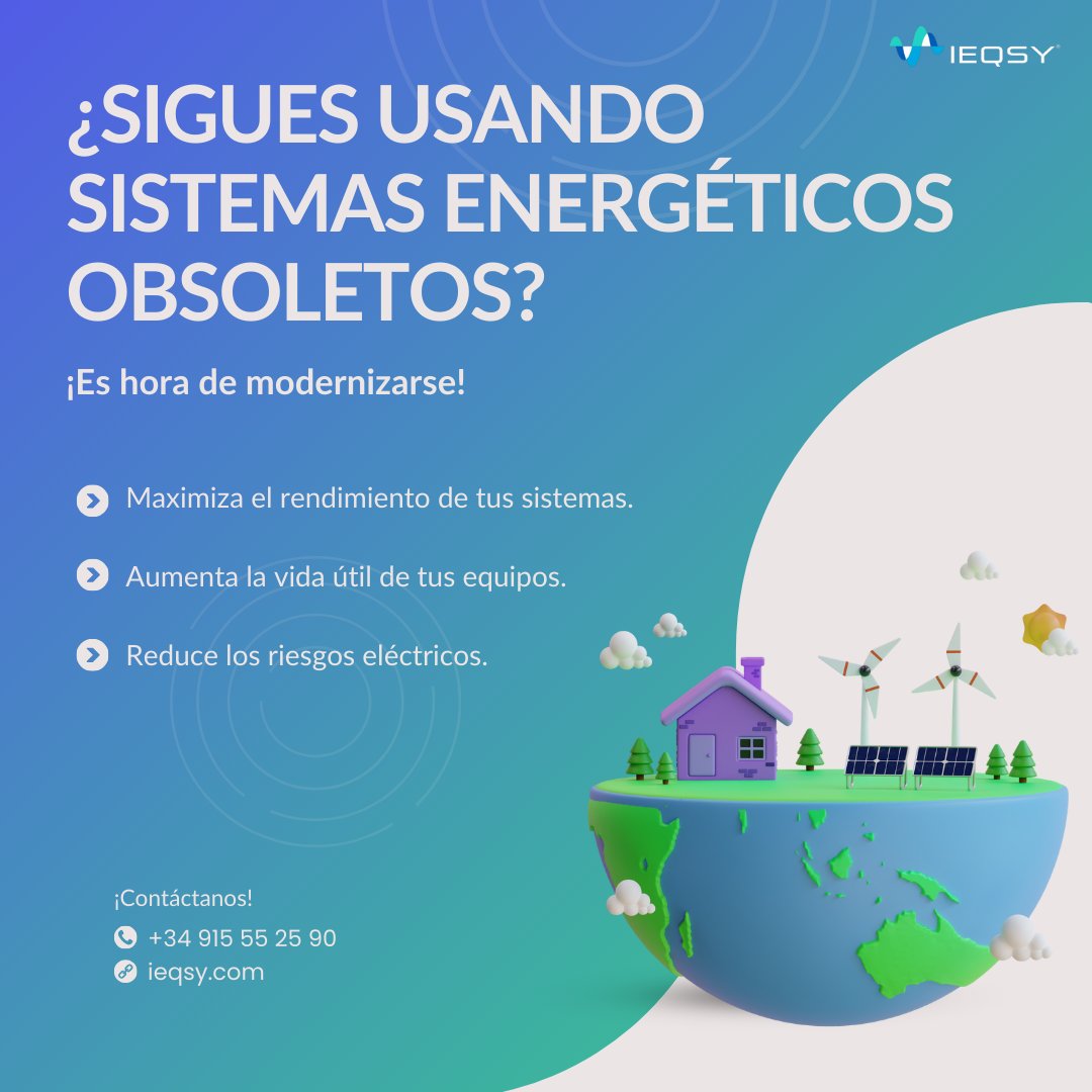 No usarías un ladrillo como teléfono, ¿verdad? 🤔 Entonces, ¿por qué usar sistemas energéticos obsoletos?

Si estás listo/a para dejar atrás el "ladrillo" y dar el siguiente paso hacia una planta más eficiente, ¡contáctanos! 👉 ieqsy.com/contacto/

#IEQSY #RethinkingEnergy