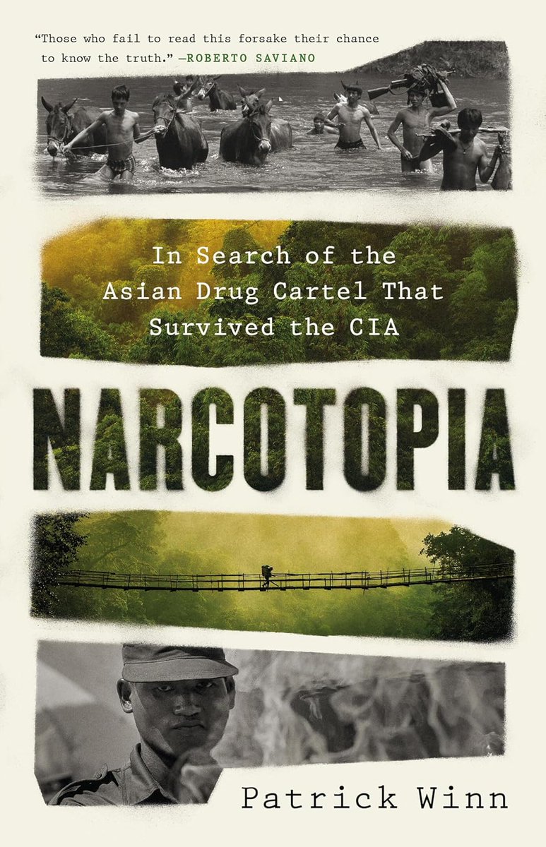 InnoVirtuoso's tweet photo. ๐๐Patrick Winnโs Narcotopia ๐ A gripping investigation into the Asian drug cartel that outlasted the CIA. A must-read for fans of true crime and global intrigue! ๐๐ Read more here: https://t.co/5bMUjvE45b #Narcotopia #PatrickWinn #Books #TrueCrime #GlobalAffairs ๐โจ https://t.co/aCBU9tSvy5