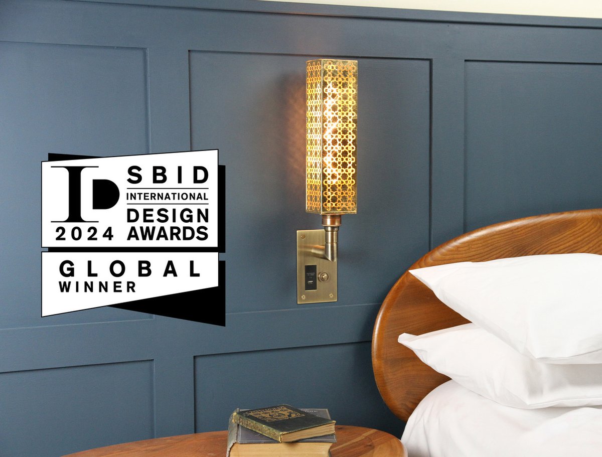 Our collaboration with <a href="/Jeff_lightyard/">The Light Yard</a>  earned us recognition as one of the top-tier global design talents. This year, we received a <a href="/SBIDawards/">SBID International Design Awards®</a> for our Ambassador Wall Light, which won in the Lighting category.

focus-sb.co.uk/news/sbid-awar…

<a href="/MadeInBritaingb/">Made in Britain</a> #MIBHour #LightingDesign