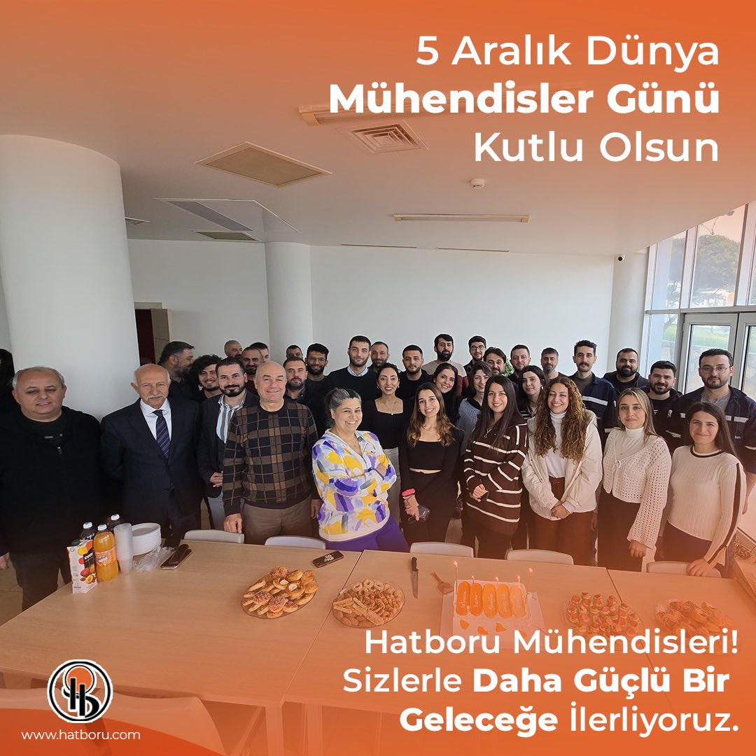 5 Aralık Dünya Mühendisler Günü’nde, yaptıkları her şey için tüm mühendislerimize teşekkür ediyoruz! 👷‍♀️👷‍♂️✨

Hatboru mühendisleri, sizlerle daha güçlü bir geleceğe ilerliyoruz!

#DünyaMühendislerGünü
#HatboruAilesi