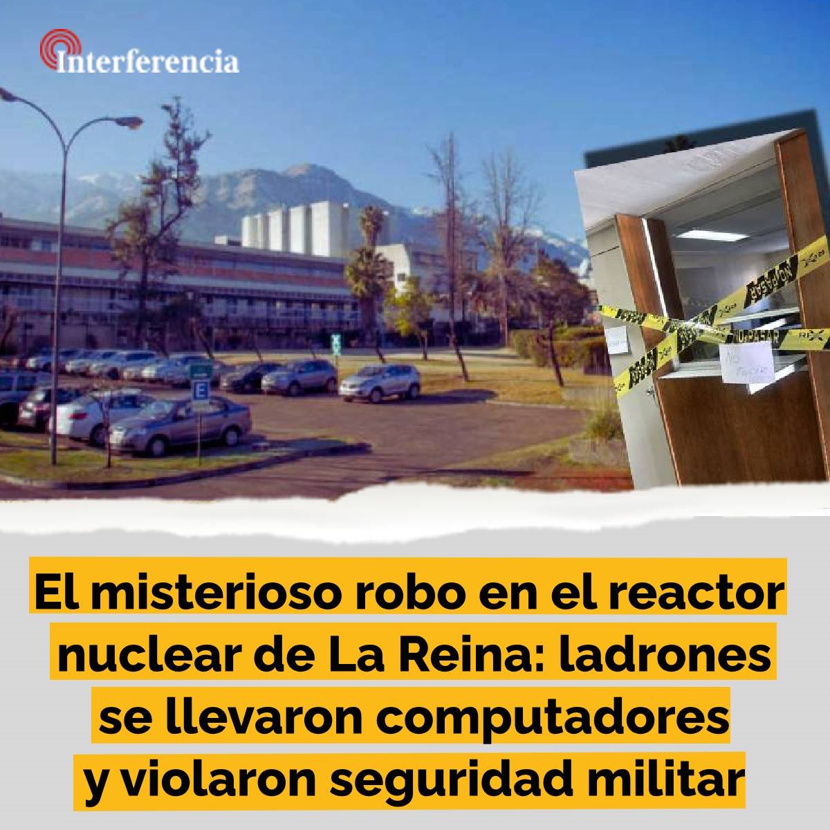 El director (s) confirmó los hechos. Explicó que nunca había ocurrido algo así y que las cámaras de seguridad eran vigiladas tanto por el Ejército como por civiles.

t.ly/5uraq
interferencia.cl/suscribete