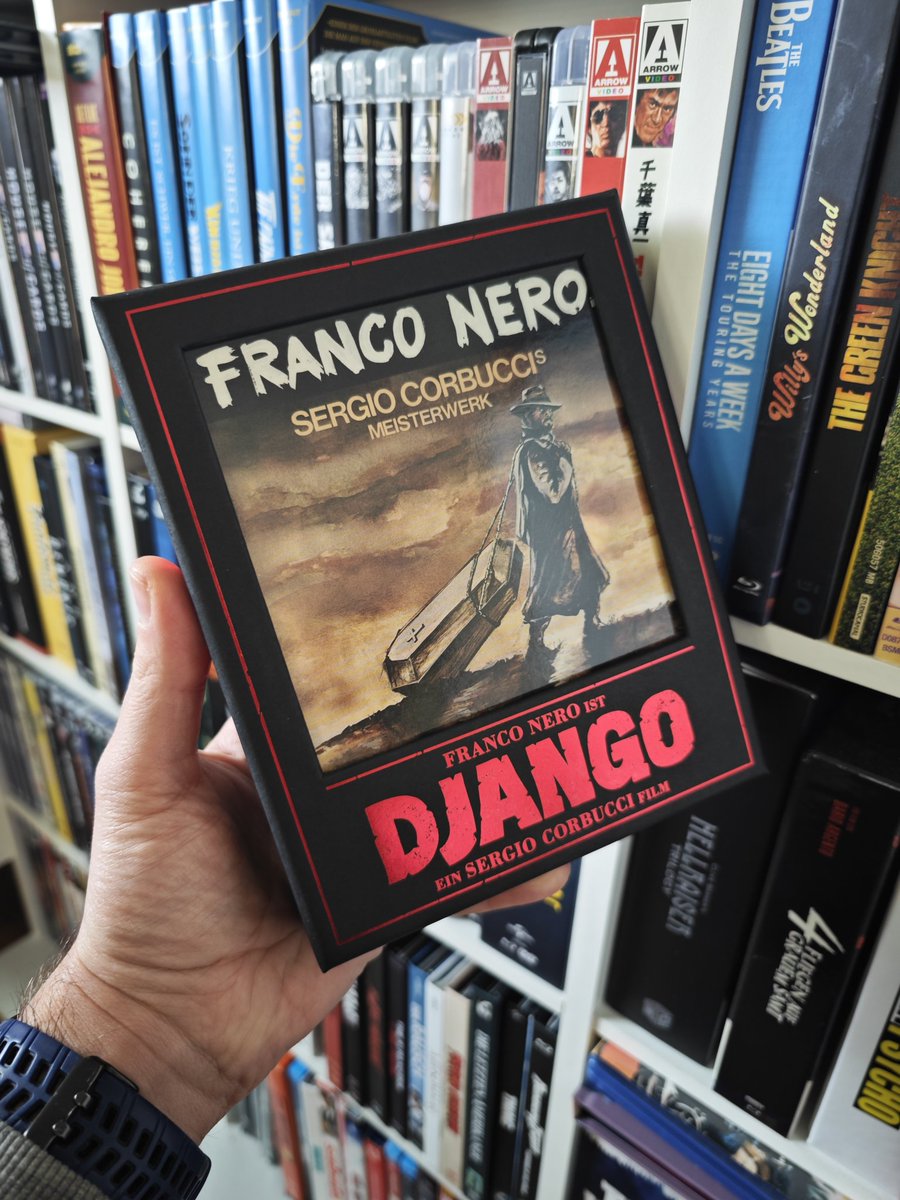 Ein wortkarger, zerlumpter Revolverheld, der einen Sarg hinter sich herschleppt, erscheint im Grenzbereich zwischen Mexico und der noch jungen USA. Sein Name ist ...#NeuImRegal #Django