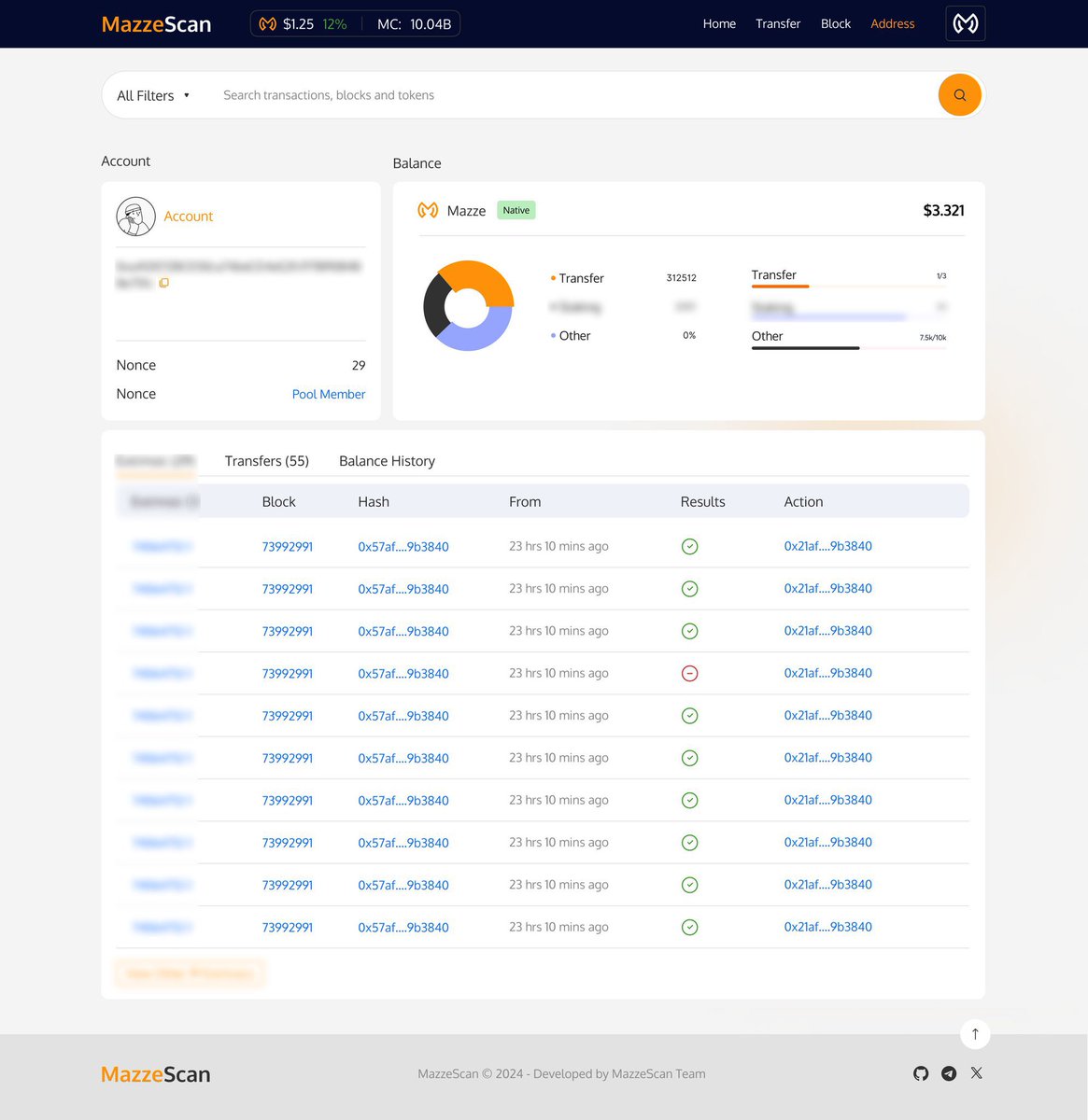 CryptoGogeta's tweet photo. $MAZZE @MazzeLabs $7 mill MC. Layer 1. POW. Compare below:

-$KAS Kaspa = POW DAG + 1 block per second + no smart contracts yet + not EVM compatible

-$ALPH Alephium = POW DAG + EVM Compatibility + 10,000 transactions per second

-$MAZZE = POW DAG+ Up to 30 blocks per second in test-net 🤯, ~45,000 transactions per second + EVM Compatibility + ZK proofs

In the last bull run it was the layer 1s that had the greatest returns. Nothing runs as high. And this one is only at a $7 mill MC. Devnet is likely this week or the next. Mainnet in the near future. Been following telegram and team for 9 months, they’ve already broken some high set bars, and have exceeded expectations, especially during testnet. Real project, not another rug pull, see pics below.

-Website: https://t.co/1hUn7kFvl8
-X: @MazzeLabs

#Crypto #Altcoins #Alts #BTC #Bitcoin #ETH #Ethereum #Microcap #Lowcap #Gem