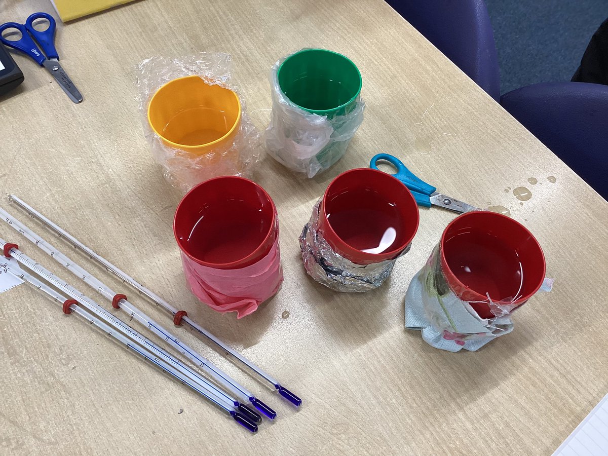 allsaintsfed's tweet photo. 5J (Team USA🇺🇸) received a letter from Carla at C. Ups Cups to ask the children to test materials for their new range of insulated teacher cups! They had to use hot water, thermometers and difference materials to test which would be the best insulator! #ASFScience https://t.co/utHYxm0F3v