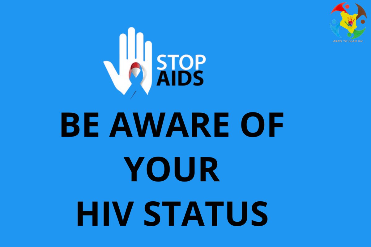 ArmsToLeanOn's tweet photo. BE AWARE OF YOUR HIV STATUS https://t.co/22wWSWToyp