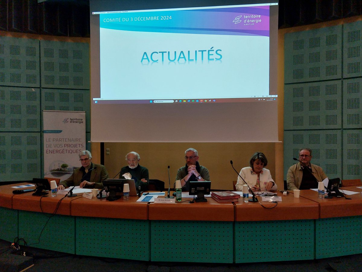 Terr_Energie28's tweet photo. Réunis le 3 décembre dernier, les délégués du Comité Syndical de Territoire d'Énergie Eure-et-Loir ont validé, de justesse, le PPI 2025-2028 proposé par notre concessionnaire Enedis
Certains délégués ont exprimé leur désaccord face à ce qu'ils estiment être un manque d'ambition https://t.co/whzTs9tfmo