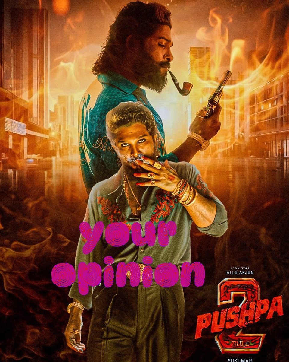 krgconnect's tweet photo. It is #WildfirePushpa    

#Pushpa2TheRule    Your opinion has been compared to kgf 

#Pushpa2    #AlluArjun    #AssaluThaggedheLe https://t.co/26EKAkcOYj