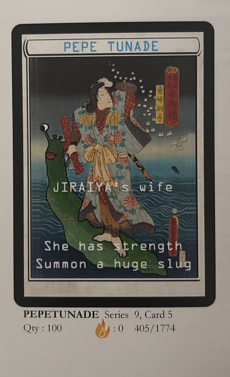 One OG #Rarepepe sometimes #Pepetunade 🐸 #NFT #Bitcoin