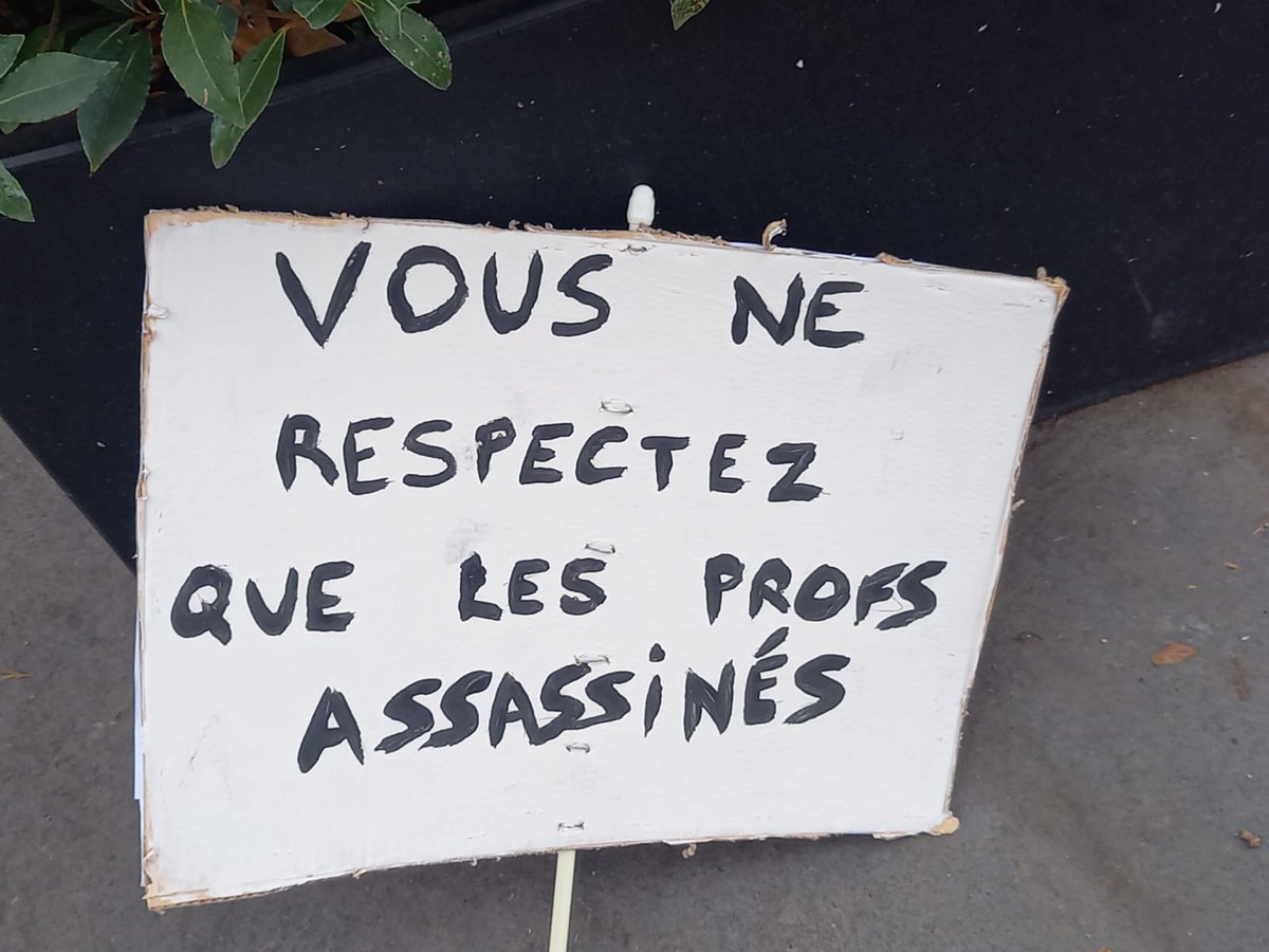 Stef_Burlot's tweet photo. Terrible pancarte à la manif de Lyon aujourd’hui… https://t.co/UlMhgLWq0Q