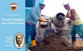Transimport1's tweet photo. #Transimport felicita en este día a todos los trabajadores de la construcción. A propuesta del líder cubano #Fidel Castro, durante el III Congreso de los Constructores, se celebra este día, en recordación a Armando Mestre, caído en Alegría de Pío. #Cuba #CubaRecuerda. https://t.co/2zeySd6EEJ