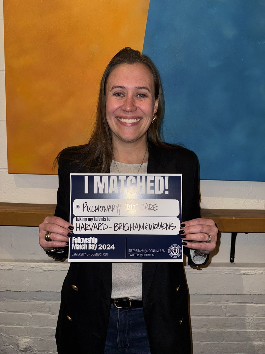 OWBrooks_MD's tweet image. I have been counting down the days to be able to make this post — more like many years really!
SO beyond excited to have matched at @BWHPulmCCM and incredibly proud to have come from @UConnIM (and as an IMG)!
As always, onward!
#Match2025 #pccm
