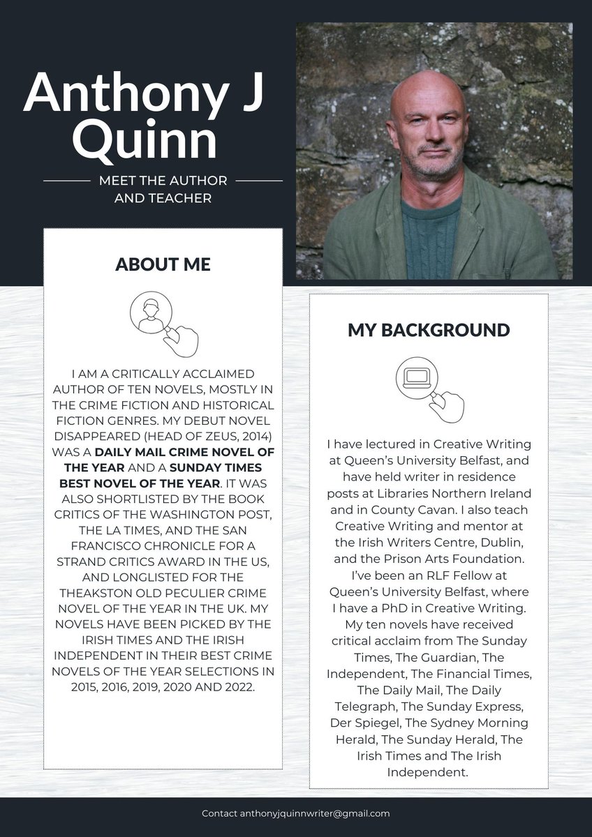 ajpquinn's tweet photo. Looking for an online creative writing course that will push your creative boundaries and refine your craft in a supportive, literary environment? Turn your love of storytelling into a fantastic career! Contact me at https://t.co/iKgseBvuOd https://t.co/snOXo4963Y