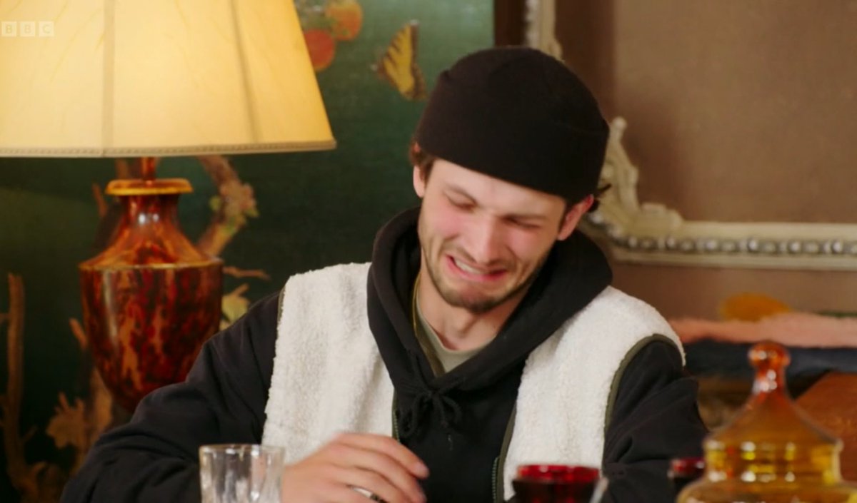 This was the most chaotic breakfast in #TheTraitors history