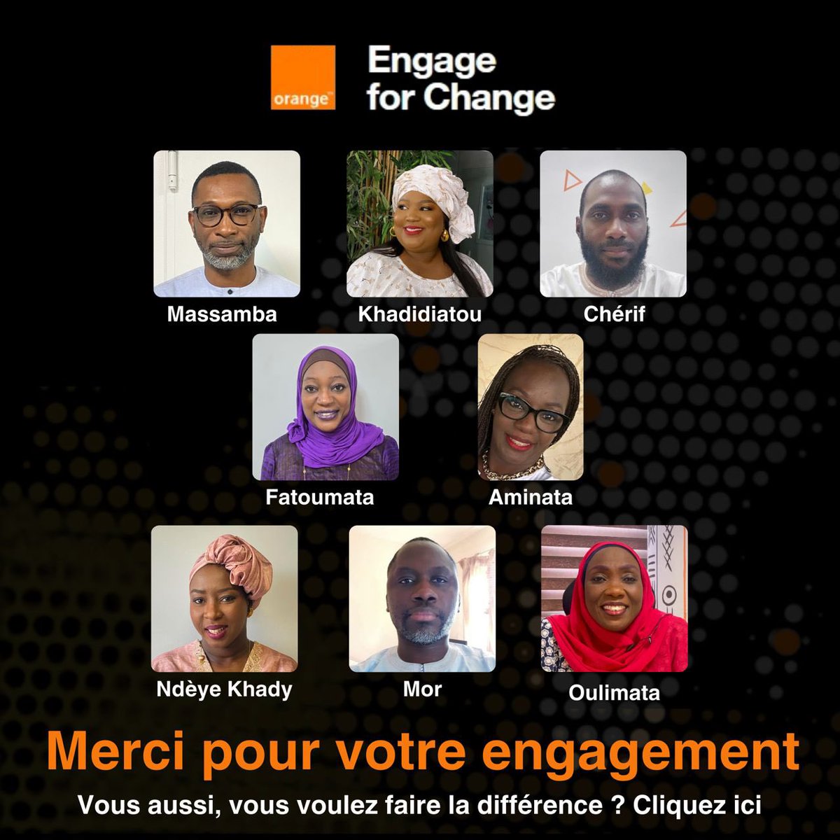 Aminata2N's tweet photo. L’utilité, c’est notre raison d’être. Elle tient à cœur à nos salariés qui s’engagent bénévolement au service de causes à impact sociétal. Cette journée les célèbre ! Merci 🙏 #AmalNjariñAskanWi @AsmaEnnaifer @SekouKDrame https://t.co/tJCcPKR6DY
