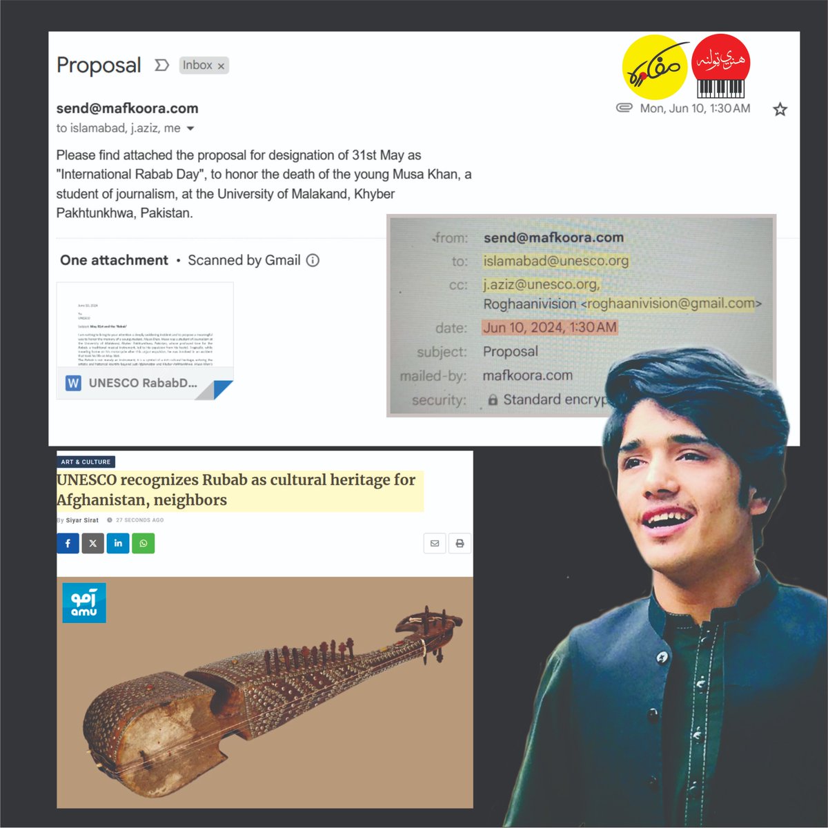 #UNESCO recognizes #Rubab as #IndeginousCulturalHeritage  for #Afghanistan and neighbors.

#Mafkoora #HunariTolana #EvolvingTheNation