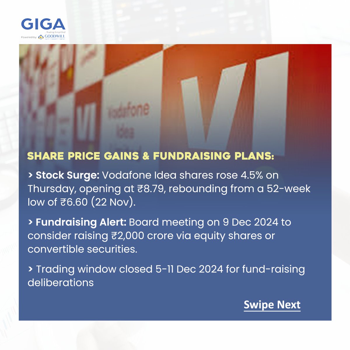 GoodwillGiga's tweet photo. Vodafone big decision Ahead👀

#giga #gigatamil #gigapro #investing #investment #stocktrading #stockmarket #vodafone https://t.co/TmEDJrDtUA