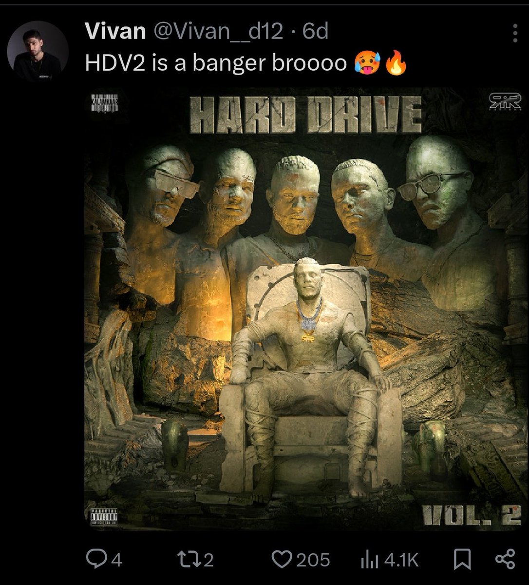 Vivan__d12's tweet photo. Encore I apologize ;
Encore you da Goat

HDV2 is a completely Trash project
Thank you Krsna for not featuring in this politician's trash project https://t.co/sgxHB8yJhM