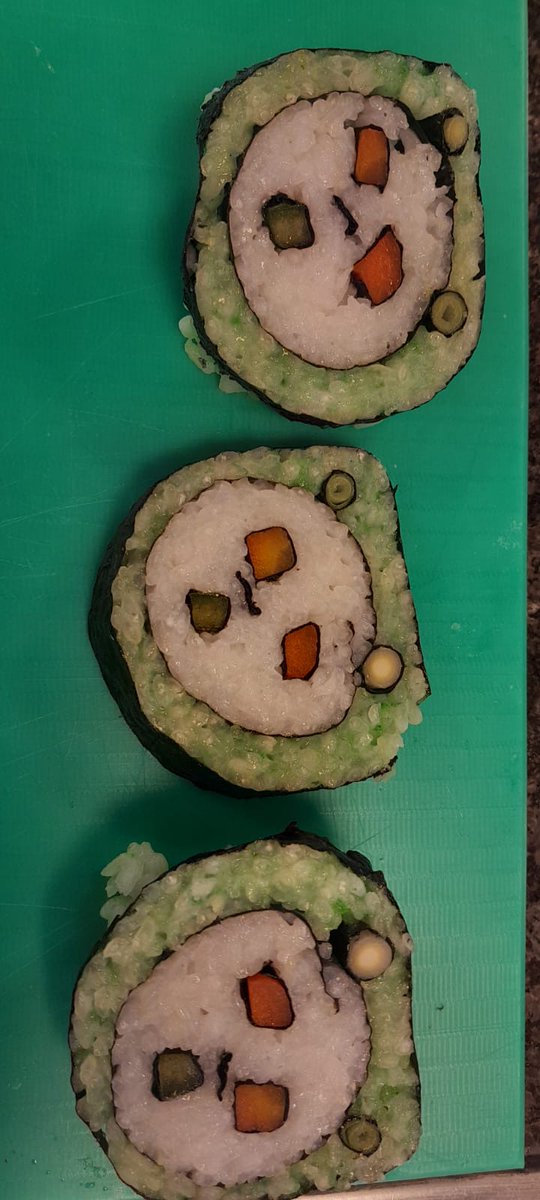 Last week our undergraduate and postgraduate #food and #nutrition students took part in a sushi masterclass, led by our fantastic technical team. A great opportunity for us to get together in our fantastic kitchen space to cook and connect!