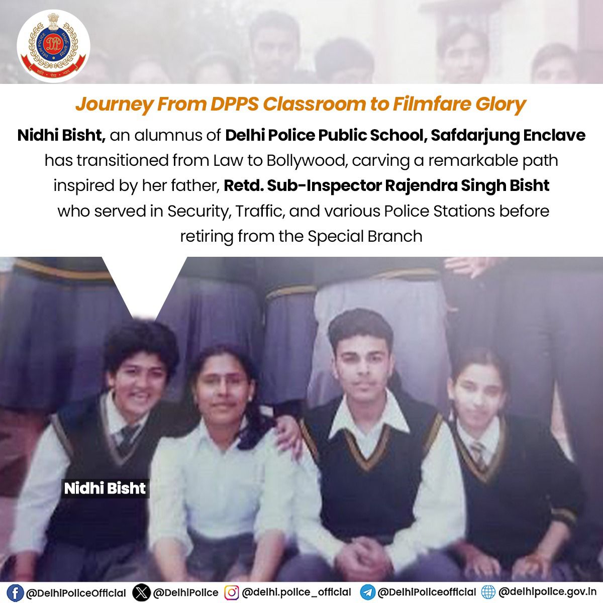 Delhi Police tweet media