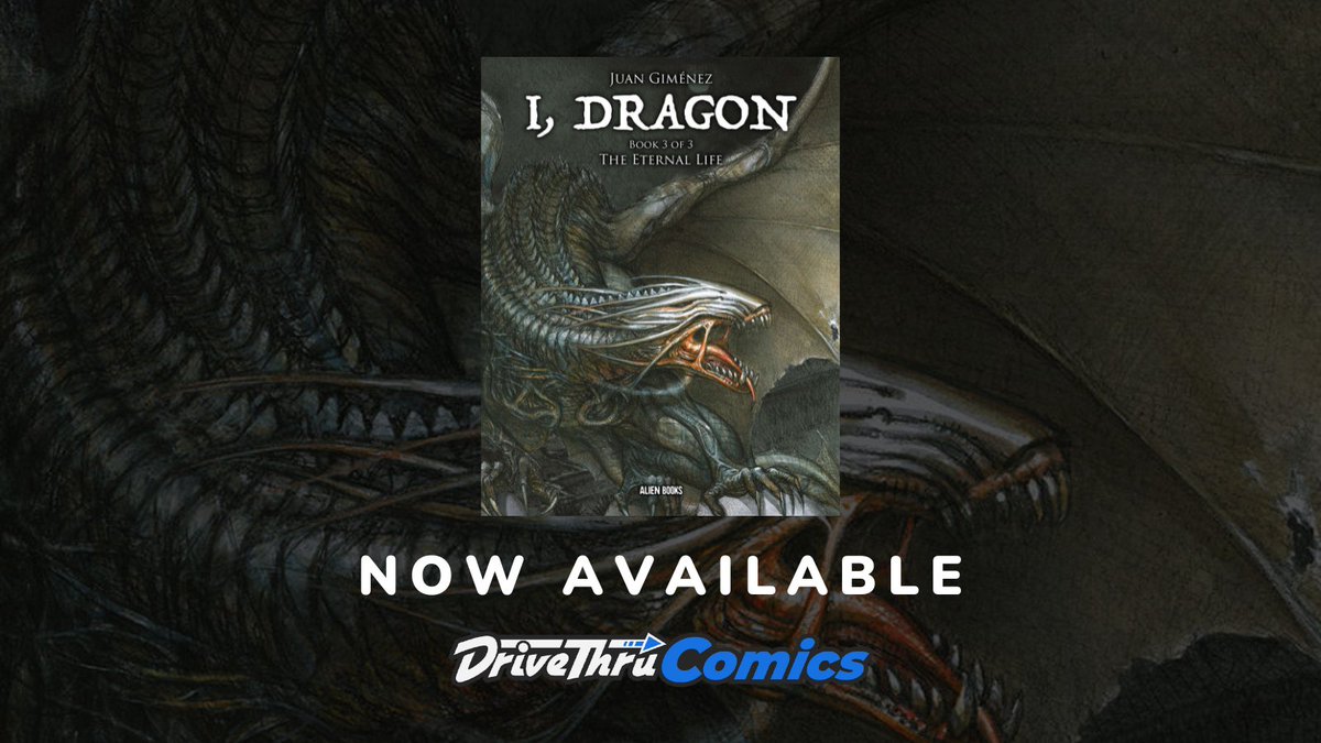 I, DRAGON Book 3 is available now from <a href="/alien_books/">Alien Books</a> 

Get it here: tinyurl.com/bdcpbca4

The last installment of this fantasy trilogy full of action and adventure, from the author of The Metabarons!
#comics #comicbooks