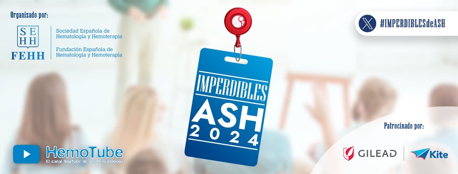 sehh_es's tweet photo. 🚨¿Quieres conocer de las novedades presentadas en #ASH24 sobre linfomas no Hodgkin de células B?
🇺🇸Del 7 al 10 de diciembre se celebra el Congreso #ASH24 en San Diego y en esta 66 edición, contaremos con los #IMPERDIBLESdeASH, una serie de píldoras informativas para saber de primera mano lo más relevante en este tipo de #linfomas.
▶️Entra en #HemoTube y suscríbete a nuestro canal para estar actualizado 👉https://t.co/TrtSGaBVGh
#SEHHematología #HematoEnRed