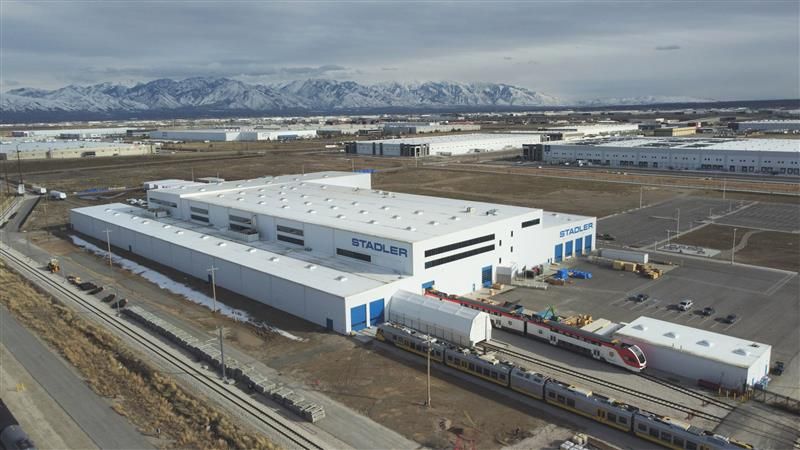 SwissCGNY's tweet photo. Swiss train manufacturer Stadler is boosting its presence in the U.S. Starting January 2025, the Salt Lake City hub becomes its own division, with the plant expanding to meet the growing demand for trains and trams.
More info: https://t.co/KbWEkXC1bX
#SwissImpact #SwissTrains https://t.co/kNqqgKpah5