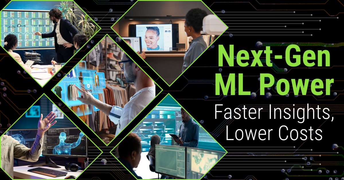Ronald_vanLoon's tweet photo. Next-Gen #ML Power: Faster Insights, Lower Costs
by @Ronald_vanLoon |
Check out the full article: https://t.co/zIUSIPOsyX
#NVIDIAambassador @NVIDIA #AI #MachineLearning #Sustainability #DataScience #Automation #Innovation
Cc: @RichardEudes | @CyrilCoste | @ingliguori | https://t.co/SQQIKTIwL8