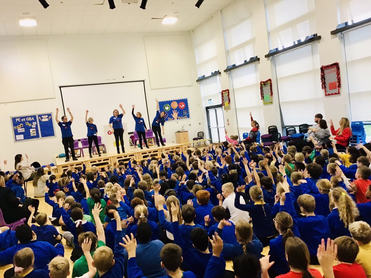 GenR8 visited <a href="/GBAcademy2/">@Godmanchester Bridge Academy</a> today and delivered a whole school Christmas Assembly.  We explored the Christian message at Christmas time through puppetry, laughter and lot of actions!
