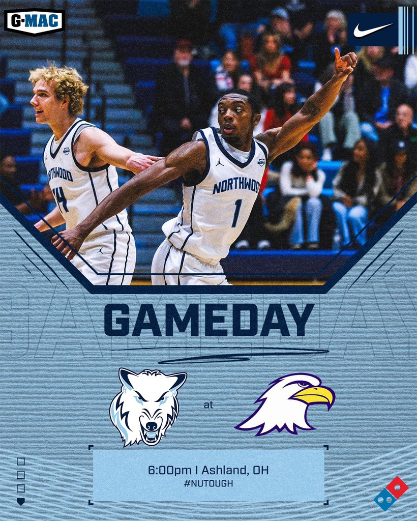 🚨GAMEDAY🚨

The Timberwolves are on the road to kick off GMAC play against Ashland tonight at 6pm!

📺Stream: greatmidwestdigitalnetwork.com/northwood/

#RollTimbys