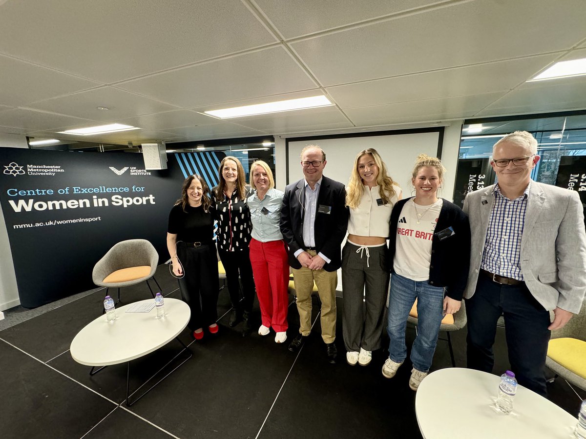 UK Sports Institute (@uksportsinst) on Twitter photo Delighted to officially launch the Centre of Excellence for Women in Sport <a href="/McrInstSport/">Manchester Met Institute of Sport</a> with colleagues, partners & ambassadors 😄
The Centre aims to be a global hub for research, education, and applied practice in female health and performance 👇 uksportsinstitute.co.uk/article/the-uk… Delighted to officially launch the Centre of Excellence for Women in Sport <a href="/McrInstSport/">Manchester Met Institute of Sport</a> with colleagues, partners & ambassadors 😄
The Centre aims to be a global hub for research, education, and applied practice in female health and performance 👇 uksportsinstitute.co.uk/article/the-uk…
