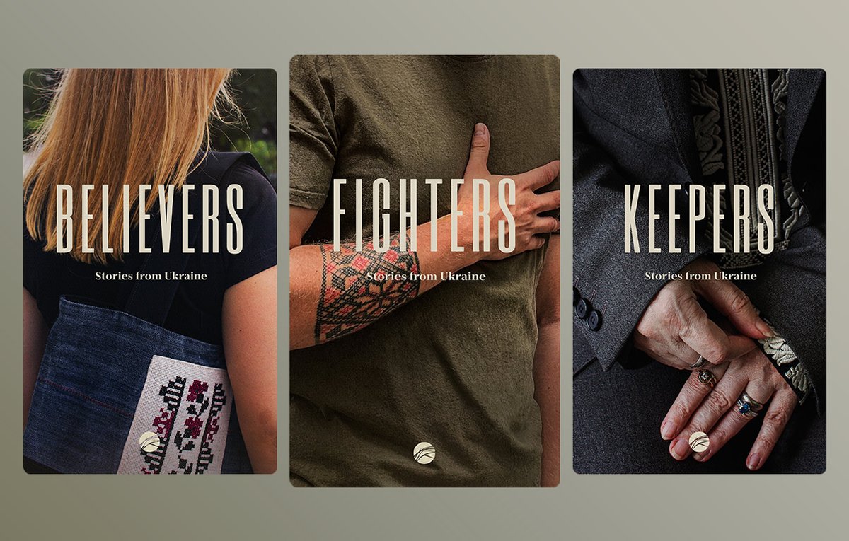 1/2 “Stories from Ukraine” anthology series presents a view of UA and Ukrainians that is often simultaneously intimate and expansive. The collection, made up of three volumes called “Believers,” “Fighters,” and “Keepers,” offers readers 23 narrative non-fiction stories