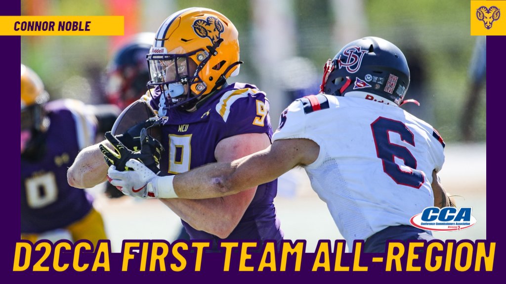 FB: Congratulations to Connor Noble on earning D2CCA First Team All-Region honors as announced by the Association this morning! Full story ⬇️

📰:wcupagoldenrams.com/news/2024/12/5…