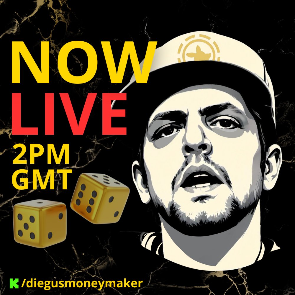 DIEGUS_MX's tweet photo. LIVE NOW!!!

https://t.co/OPILmm99mL 🟢

GA's every 15 minutes!!! 🎁

#Roobet #DMM  #live