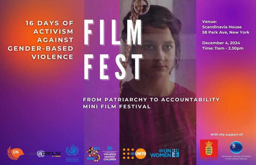 UNMIKosovo's tweet photo. #Kosovo stories were on show in NYC at a #16DaysOfActivism film festival yesterday, incl. short film #Romni about a football fan whose parents want her married &amp; doco #NotYourProperty that examines the relationship btw property ownership &amp; GBV. Both films produced by UNMIK! https://t.co/lJa8hUgBqQ