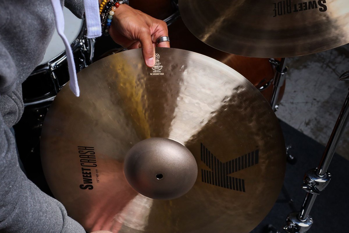 ZildjianCompany's tweet photo. (K) Sweet. https://t.co/HCPC9ty8mv
