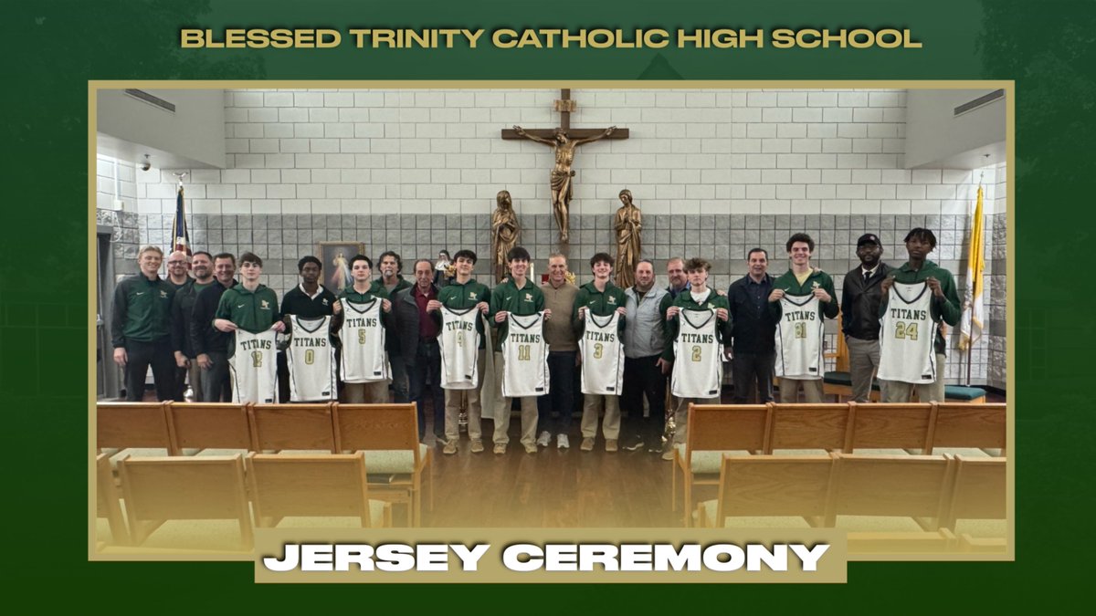 Boys basketball took part in their jersey ceremony last night in the chapel.  What a great way to start off the season.