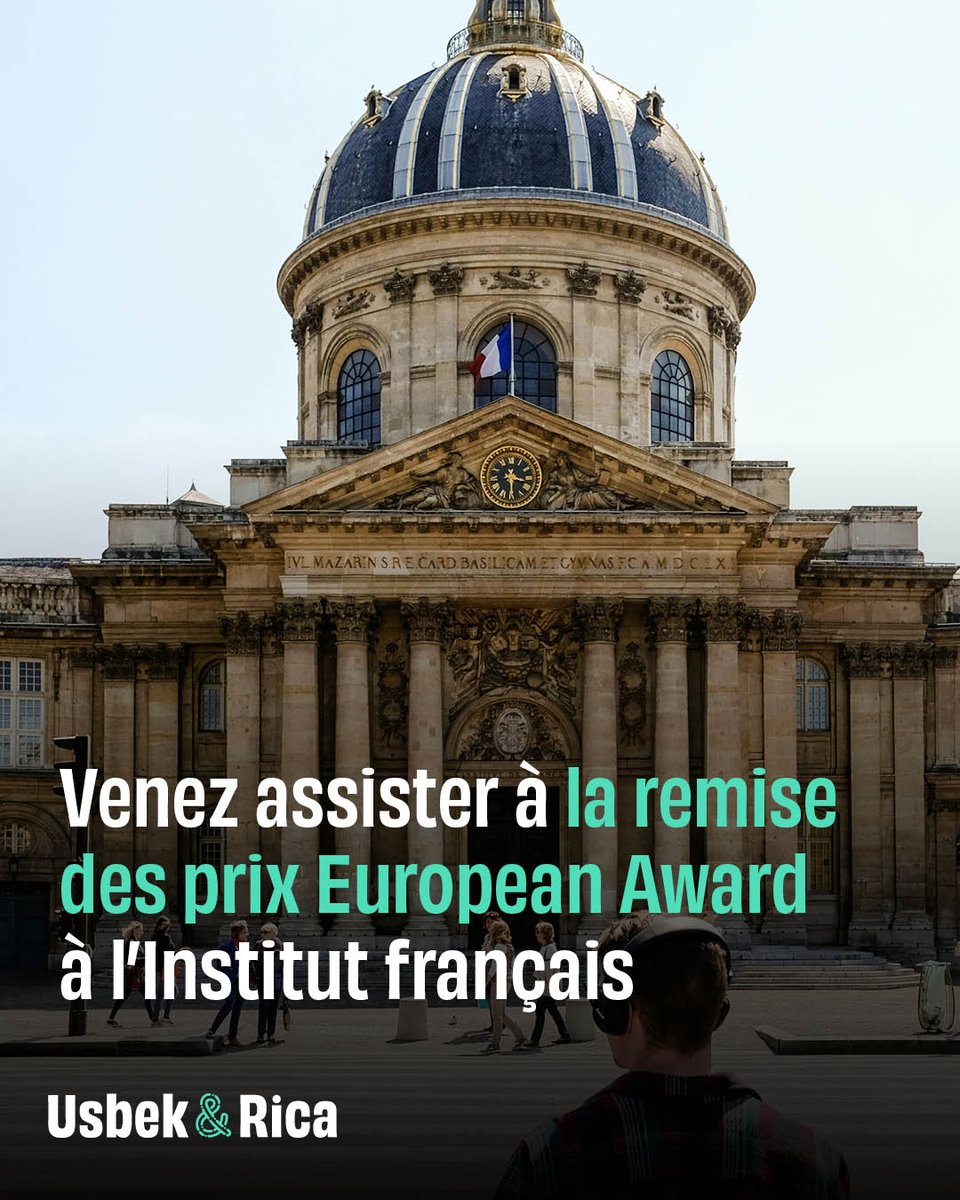 USBEKetRICA's tweet image. On organise avec @explora_art et les @beauxartsparis les European Award des organisations culturelles européennes qui innovent pour établir le dialogue entre le public et l&apos;art, le 11/12 à 19h à l&apos;Institut français. Pour y assister gratuitement 👇
artexplora.org/#/pick-your-pl…