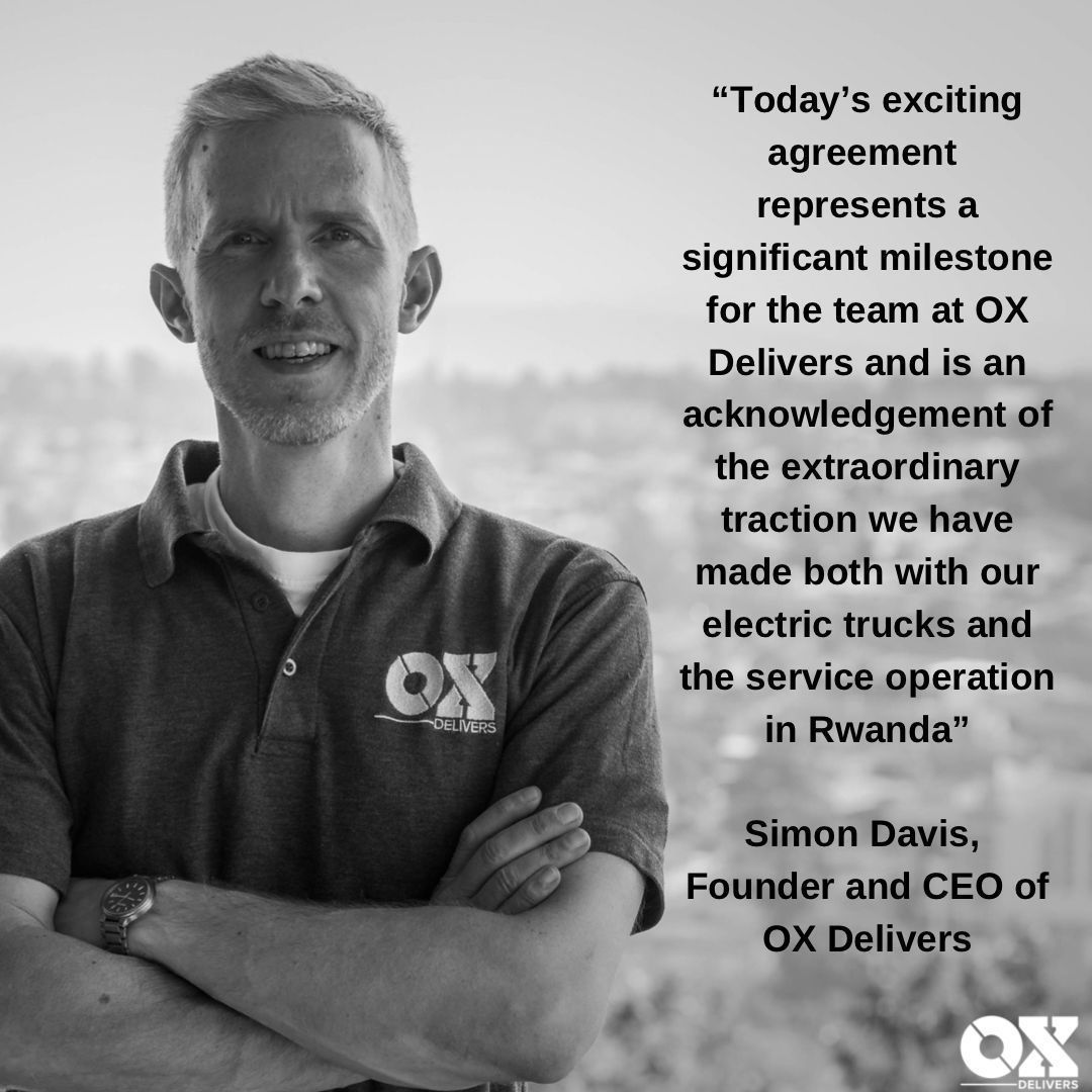 Big things are happening!⚡️🌍🚛 

After today's exciting announcement, hear directly from our founder, Simon Davis, about what's next for us.

💡Read more here :

buff.ly/3ZDIiHL

buff.ly/41l3Jyv

buff.ly/3ZtsmXo

buff.ly/3OE3k2L

#NewBeginnings