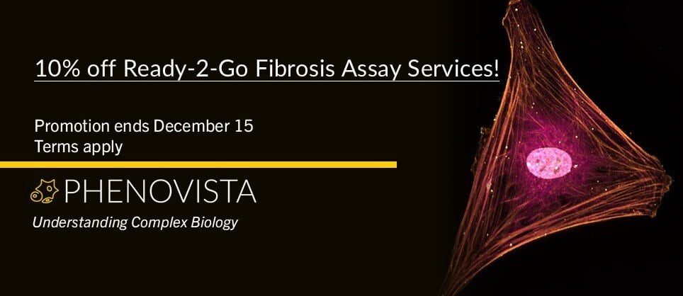 There are less than 2 weeks left to take advantage of our Ready-2-Go Fibrosis Assay Services! Get in contact with us ASAP to learn about our offer or to discuss our other R2G or bespoke capabilities and services! 

hubs.ly/Q02-2T7r0