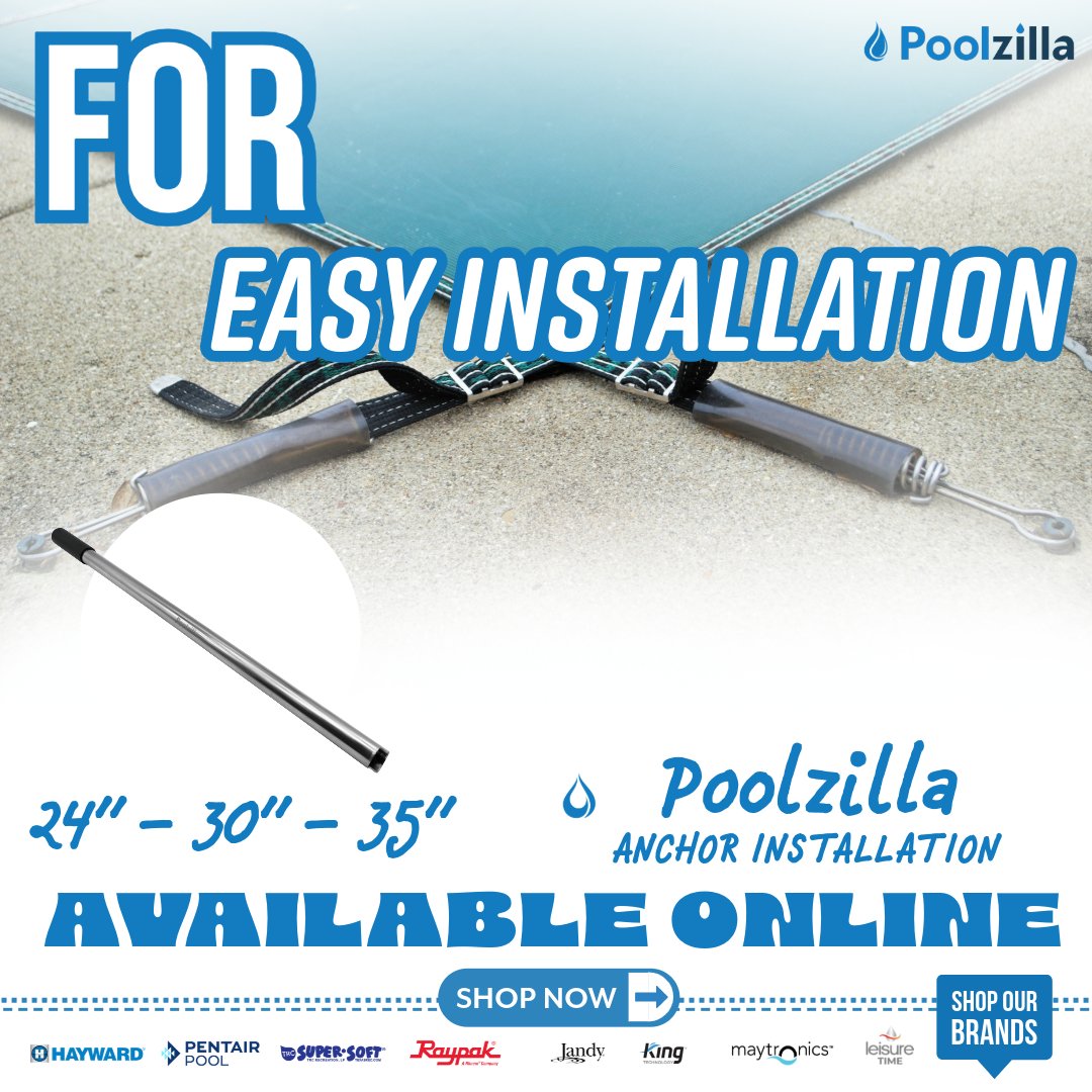 poolzilla_us's tweet image. 🔧 **For Pool Opening &amp;amp; Closing** 🌟

📏 24'' / 30'' / or 35''.
🔄 Universal fit.
🔗 High-quality aluminum.

📅 Dive In 👉 poolzilla.com/Installation-R…

📲 #Poolzilla #IngroundPool #PoolSupplies #PoolAnchor #PoolSafetyCover #PoolTools #BackyardOasis #PoolSupplies #PoolStore