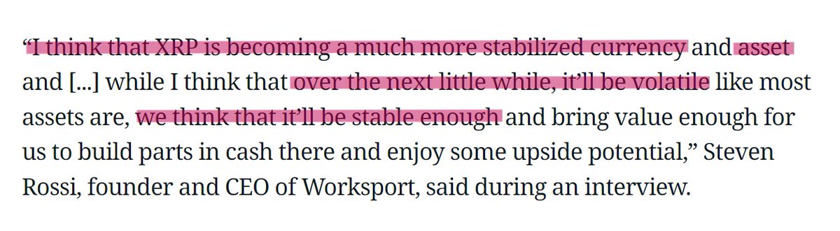 XRP DROPZ (@dropzxrp) on Twitter photo 🇺🇸⚖️ #NASDAQ COMPANIES LIKE "WORKSPORT" ADOPT #XRP AND HOPE THAT #XRP WILL NO LONGER BE SO VOLATILE IN THE FUTURE #STOREOFVALUE
➡️ "I THINK THAT #XRP IS BECOMING A MUCH MORE STABILIZED CURRENCY AND ASSET." <a href="/WorksportLtd/">Worksport Ltd.</a>
➡️ "#XRP WILL BE VOLATILE LIKE MOST ASSETS ARE, WE THINK 🇺🇸⚖️ #NASDAQ COMPANIES LIKE "WORKSPORT" ADOPT #XRP AND HOPE THAT #XRP WILL NO LONGER BE SO VOLATILE IN THE FUTURE #STOREOFVALUE
➡️ "I THINK THAT #XRP IS BECOMING A MUCH MORE STABILIZED CURRENCY AND ASSET." <a href="/WorksportLtd/">Worksport Ltd.</a>
➡️ "#XRP WILL BE VOLATILE LIKE MOST ASSETS ARE, WE THINK