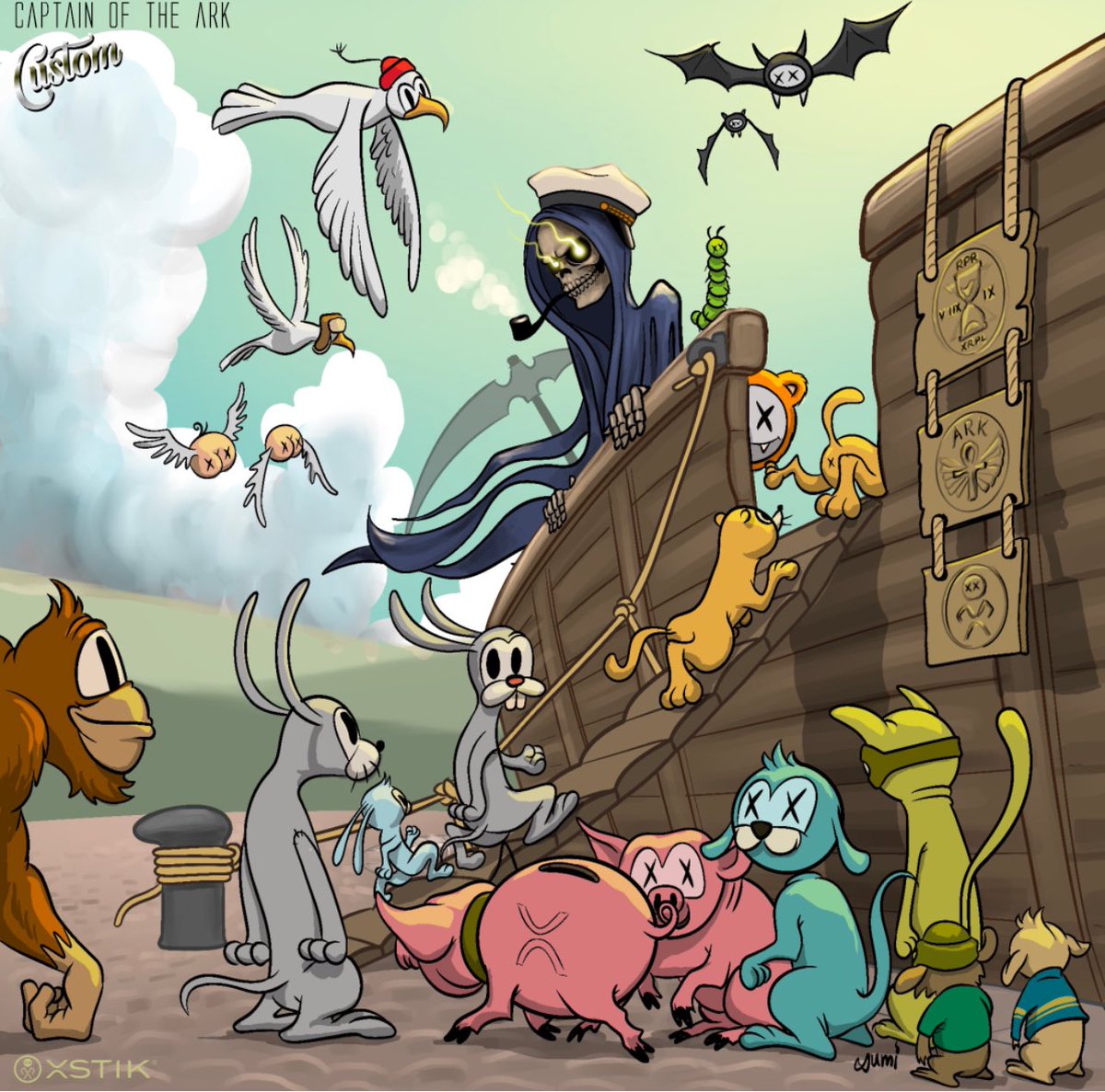 cryptogoldXRP's tweet photo. Preparing the ARK as we speak😇 #XRP #Ripple #XRPL #xSTIK @xrpstik @TheReaperCoin #PLR #ARK #GRIM #XRPL #Crypto #NFT @bgarlinghouse https://t.co/isi5mxEfUs