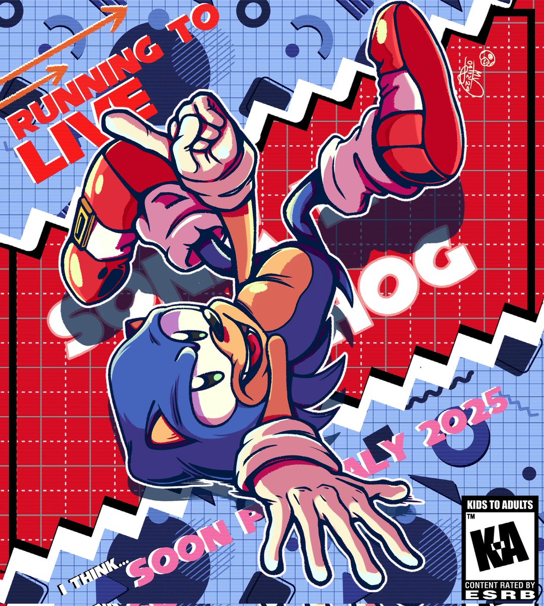 TSpeed04's tweet photo. [SONIC- MIXED CAOS OVER- arte promocional]
#Mixedcaosover #mxco #sonic

"Running to live" (ou correndo pra viver)

Chegando em 2025! https://t.co/Zx00IhgD4b